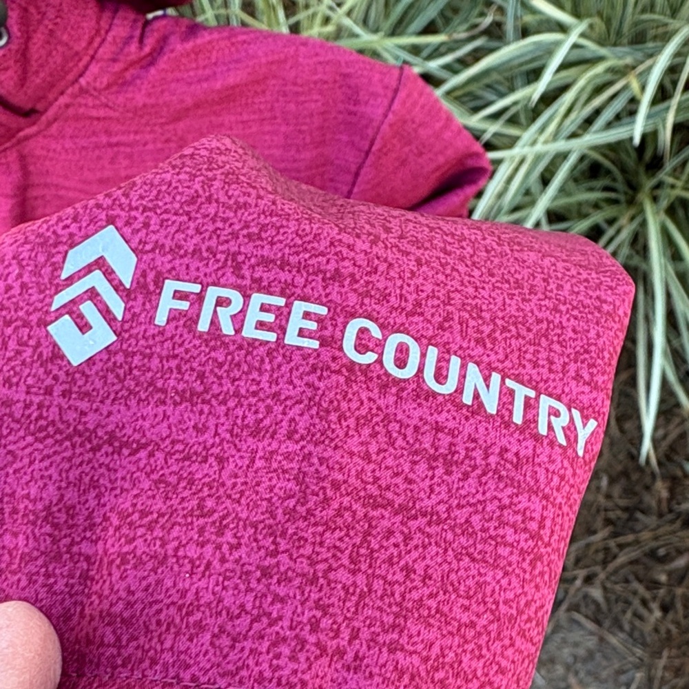 EUC Free Country pink hooded jacket - Picture 2 of 13